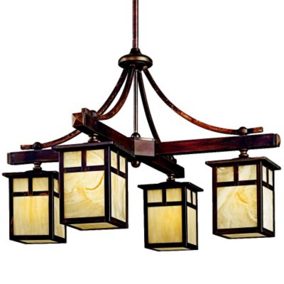 Alameda Indoor/Outdoor Chandelier by Kichler - Starlight Lighting USA and Canada